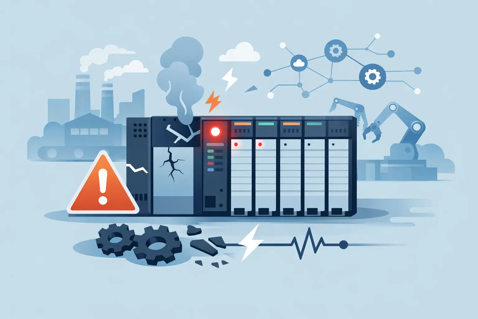 What Causes PLC Module Failure in Industrial Systems?